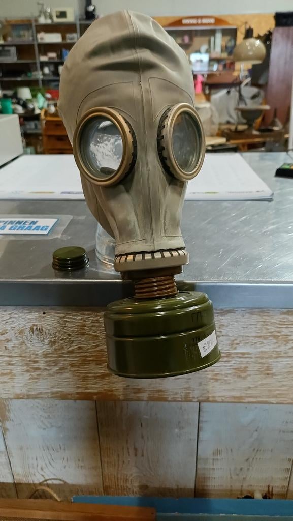 Sovjet-gasmasker - gasmasker jaren 70 Russisch gasmasker, Ophalen, Landmacht, Nederland, Overige typen