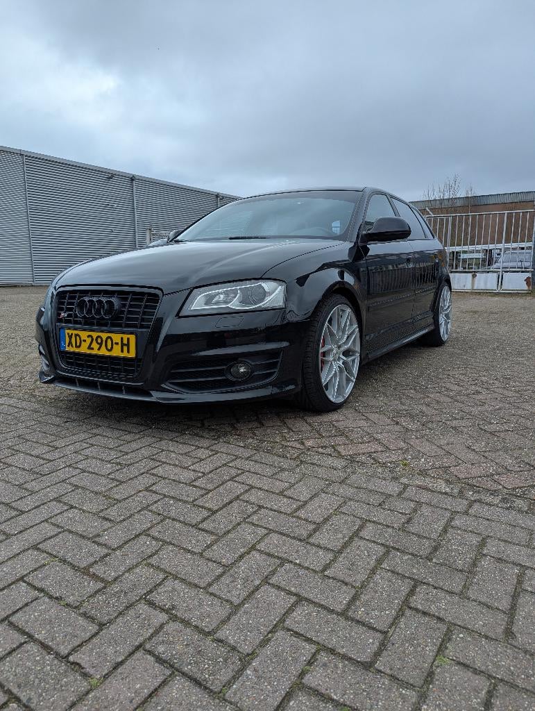 Audi S3 2.0 Tfsi Sportback Quattro S-tr 2009 Zwart, Auto's, Automaat, 1490 kg, Zwart, 4 cilinders