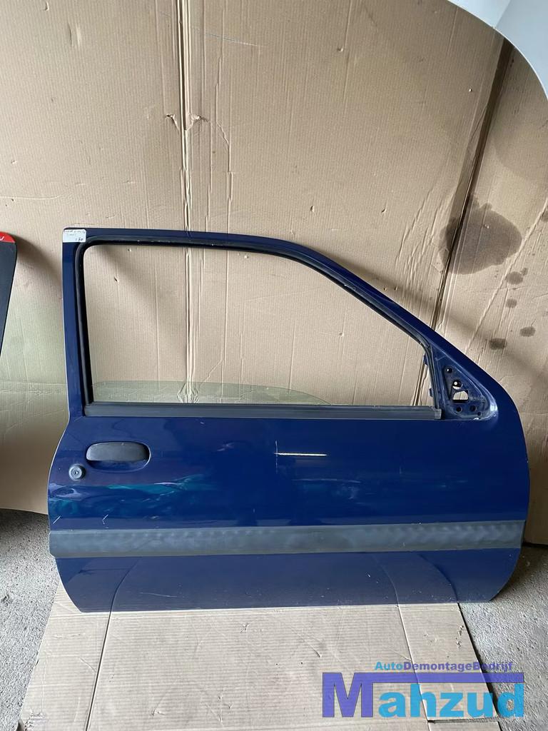 FORD FIESTA 4 BLAUW T0 TO rechts rechter voor deur portier, Auto-onderdelen, Gebruikt, Deur, Info@ford.com, Ophalen of Verzenden