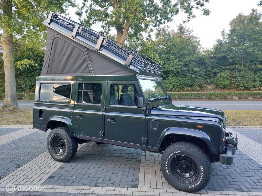 Land Rover Defender Campertarief! 4pers Inruil mogelijk, Auto's, Land Rover, Overige carrosserieën, 2495 cc, 4 stoelen