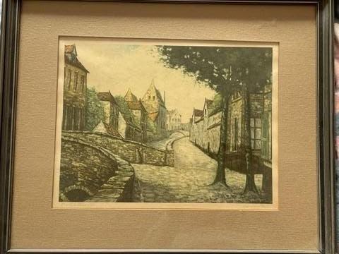 vaas en schildeijen, Ophalen, Overige materialen, Gebruikt, Overige kleuren