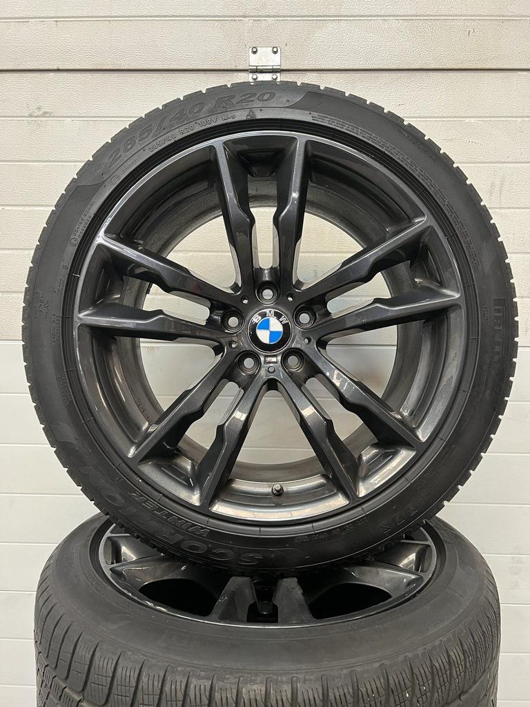 20’’ BMW X5 X6 F15 F16 VELGEN WINTERBANDEN ORIG TPMS STYLING, Gebruikt, -, 285 mm, -