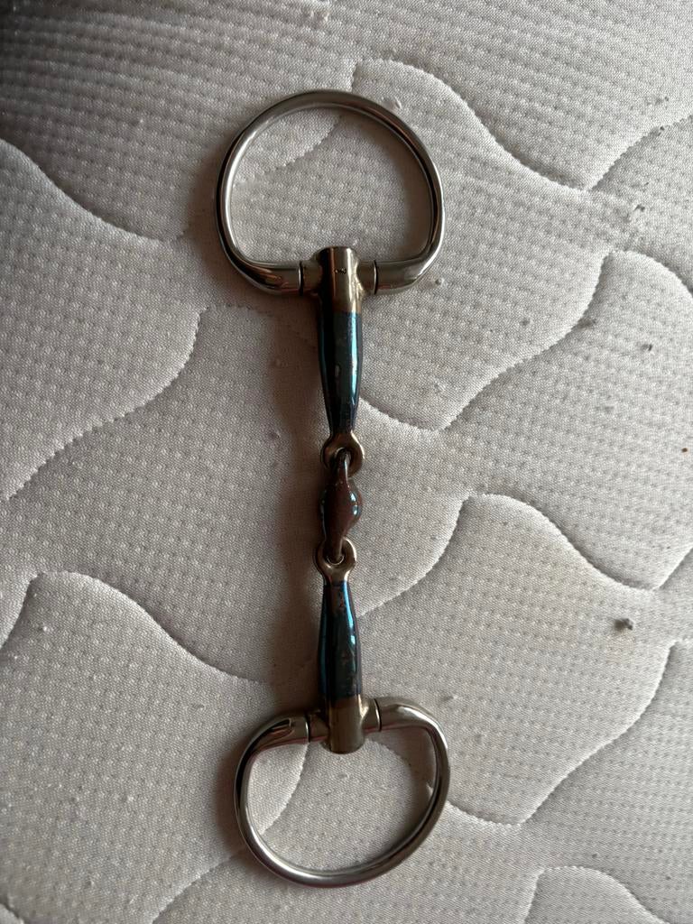 Trust sweet iron dubbelgebroken bustrens 13,5 cm, Ophalen of Verzenden, Gebruikt