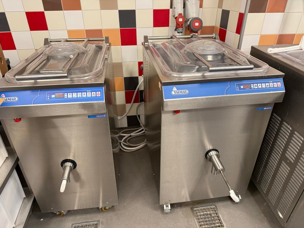 DIV Valmar pasteurisatie ketels (130L en 180L) en carpigiani, Ophalen, Gebruikt, Overige typen