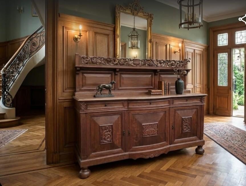 prachtig antiek teakhouten grote kast Indonesië, Antiek en Kunst, Antiek | Meubels | Kasten, Ophalen