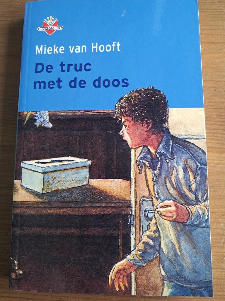 De truc met de doos - Mieke van Hooft, Ophalen of Verzenden, Zo goed als nieuw