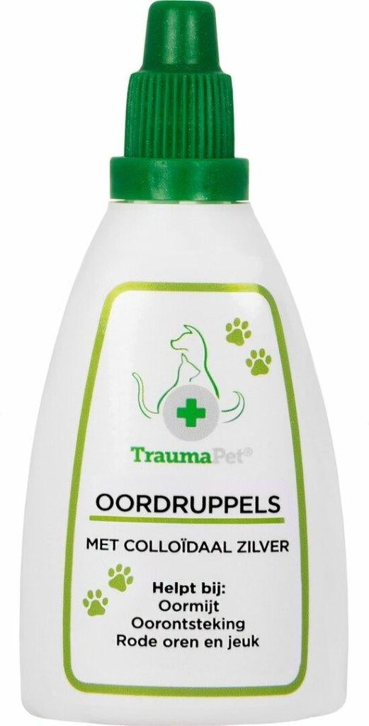 ACTIE Traumapet oordruppels Colloidaal zilver €13,75, Ophalen of Verzenden, Nieuw
