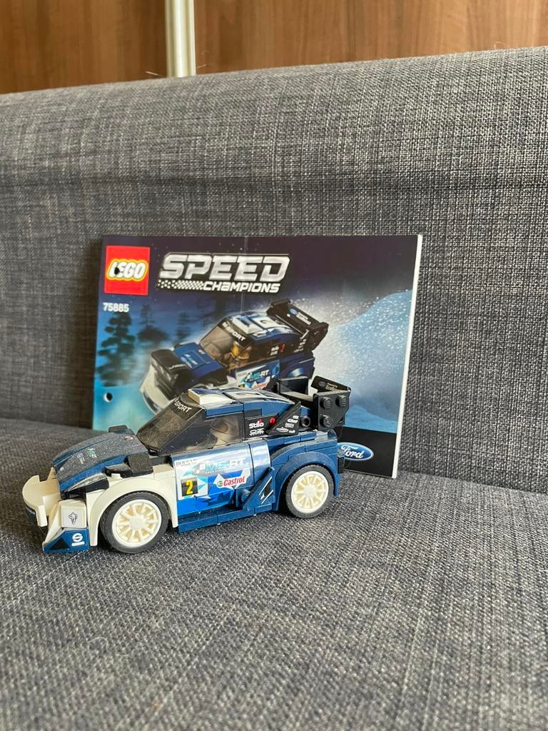 Een hele mooie lego raceauto, Lego, Ophalen of Verzenden, Complete set, Compleet