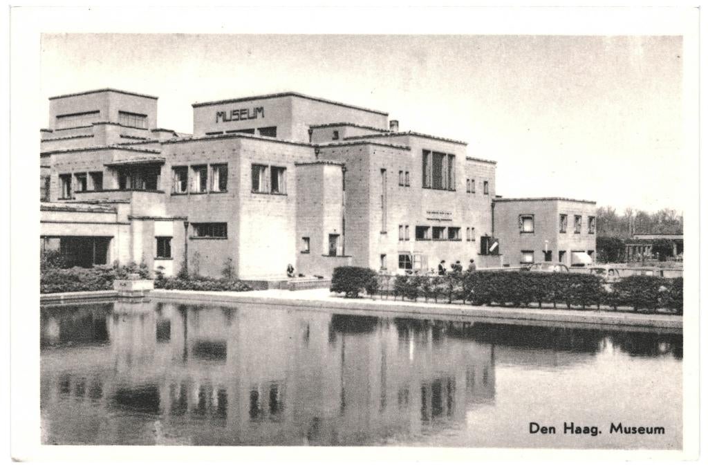 966526 Den Haag Museum 1959 Gelopen met postzegel, Ophalen of Verzenden, 1940 tot 1960, Gelopen, Noord-Brabant