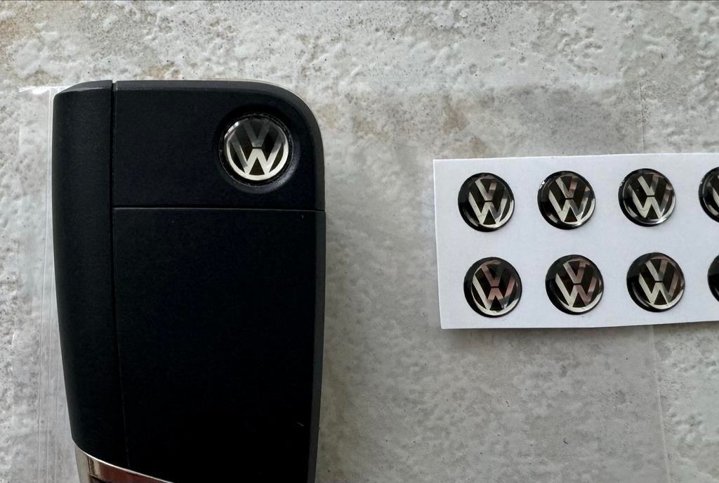 VW Sleutel Logo Stickers - Nieuw, Ophalen of Verzenden, Nieuw