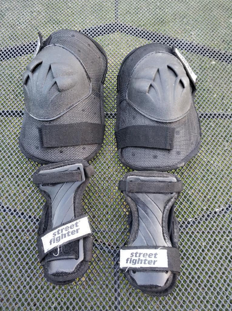 beschermset skates streetfighter, Sport en Fitness, Skeelers, Overige merken, Ophalen of Verzenden, Bescherming, Verstelbaar