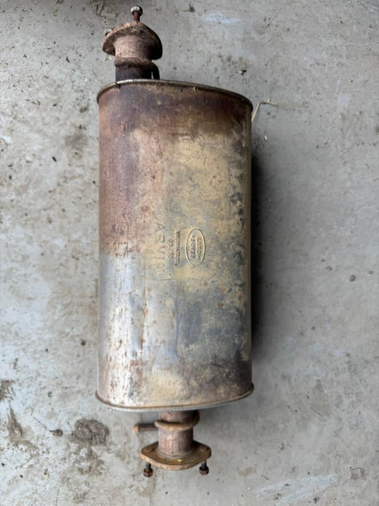 Defender cabrio uitlaat demper gebruikt, Auto-onderdelen, Ophalen of Verzenden, Land Rover