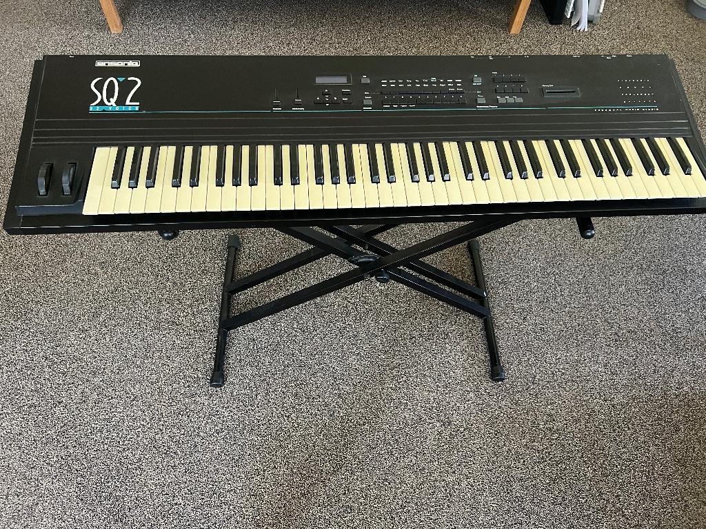 ensoniq sq-2 vintage synth, Ophalen of Verzenden, Gebruikt, Overige aantallen, Overige merken