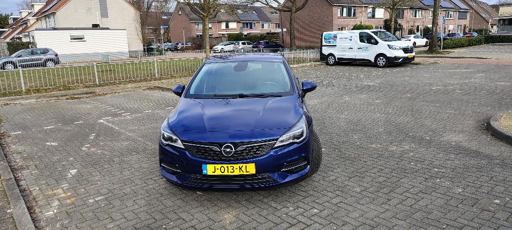 Opel Astra K 1.2 Turbo 110 pk – 2020 – 60.604 km – Blauw, Auto's, Opel, Voorwielaandrijving, Stof, 1199 cc, Blauw