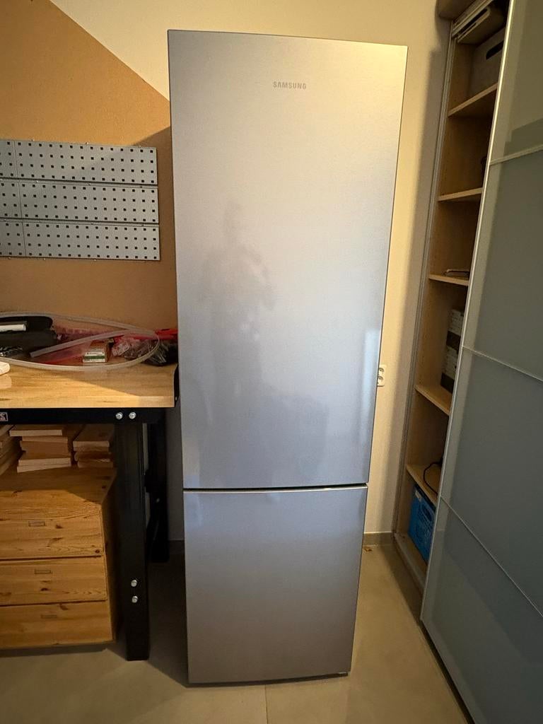 Samsung Koelkast met Vriezer RB37J501MSA/EF, Ophalen, Gebruikt, 200 liter of meer, 60 cm of meer