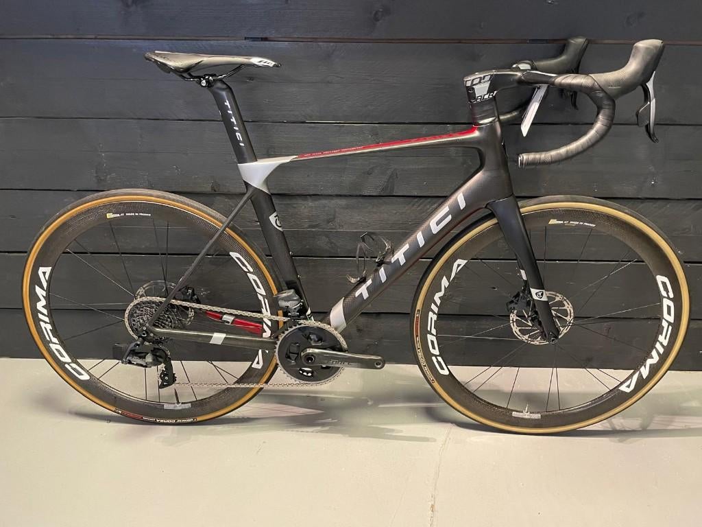 Titici F-RI01 racefiets, 28 inch, Gebruikt, Carbon, Heren