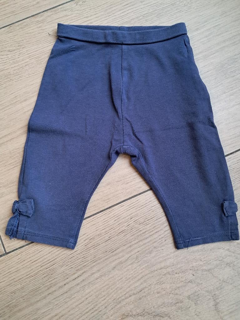 K31 Blauwe korte legging ZARA maat 86, Gebruikt, Broekje, Meisje, Ophalen of Verzenden