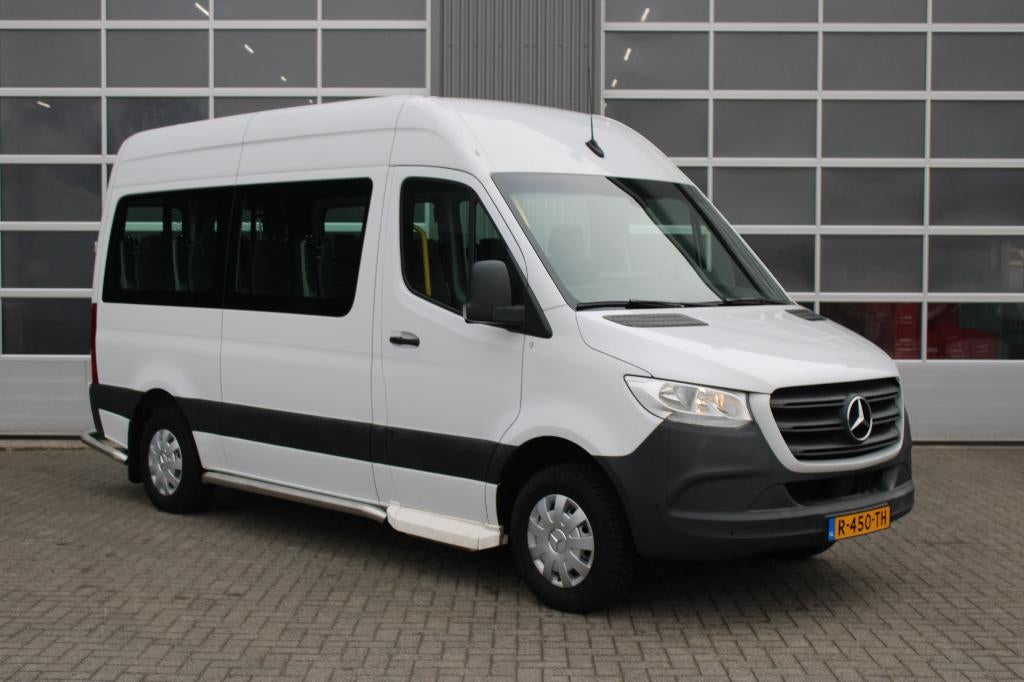 Mercedes-Benz Sprinter 9 Persoons Rolstoelbus 2022, Camera, Auto's, 2000 kg, Wit, Bedrijf, 9 stoelen