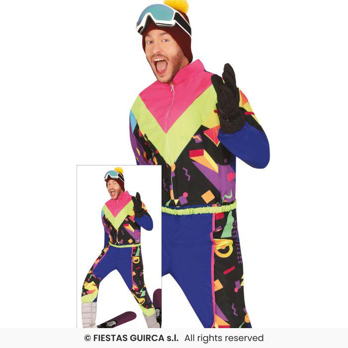 Fout 80s skipak trainingspak foute party carnaval, Kleding | Heren, Carnavalskleding en Feestkleding, Ophalen of Verzenden, Nieuw