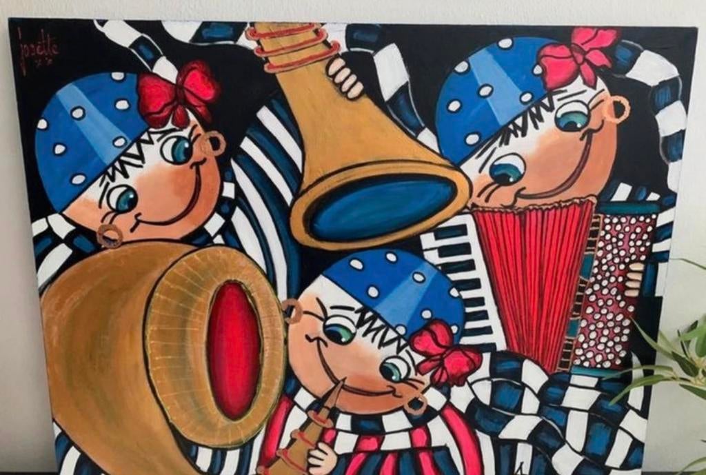 De Muzikanten van Josette Caelen, Ophalen of Verzenden