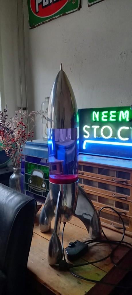 🚀 GEZOCHT Mathmos lavalamp ( LUNAR ) 🚀, Ophalen of Verzenden, Gebruikt, Glas, Minder dan 100 cm
