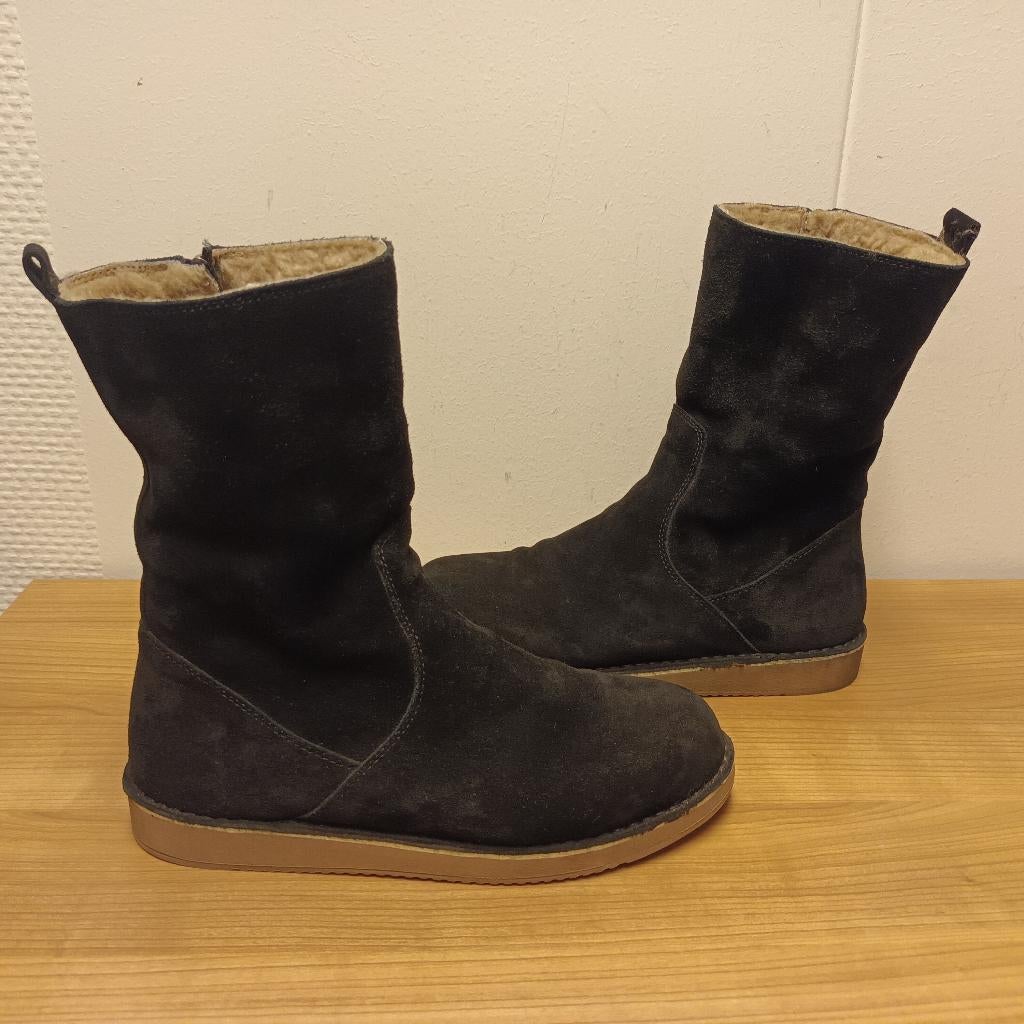 NOTRE V Nieuwe Leuke gevoerde laarzen, zwart, maat 41., Hoge laarzen, Notre V, Zwart, Nieuw