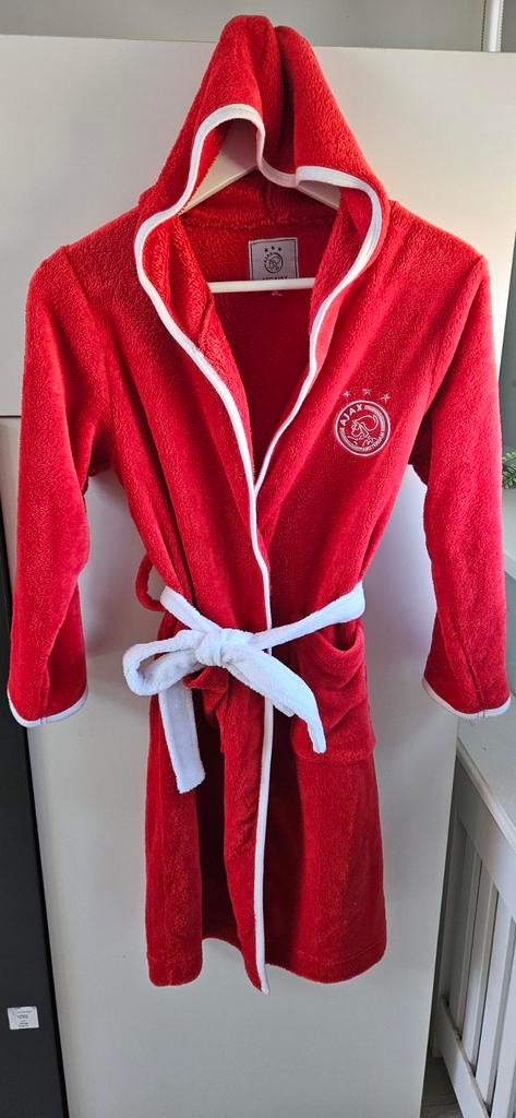 Ajax badjas maat 128/140, Ophalen of Verzenden, Zo goed als nieuw, Jongen of Meisje