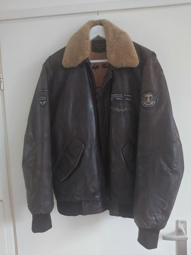 Gave lammy coats heren /pall mall vliegeniersjack maat l, Kleding | Heren, Ophalen of Verzenden, Zo goed als nieuw, Bruin