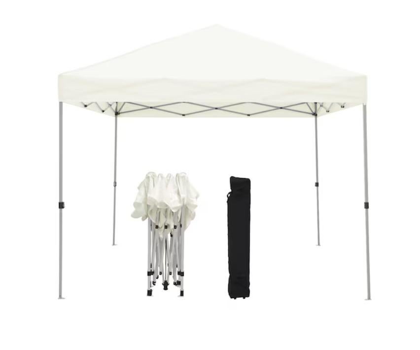 partytent 3x3 wit paviljoen pop up, Tuin en Terras, Ophalen, Opvouwbaar, Minder dan 4 meter, Nieuw