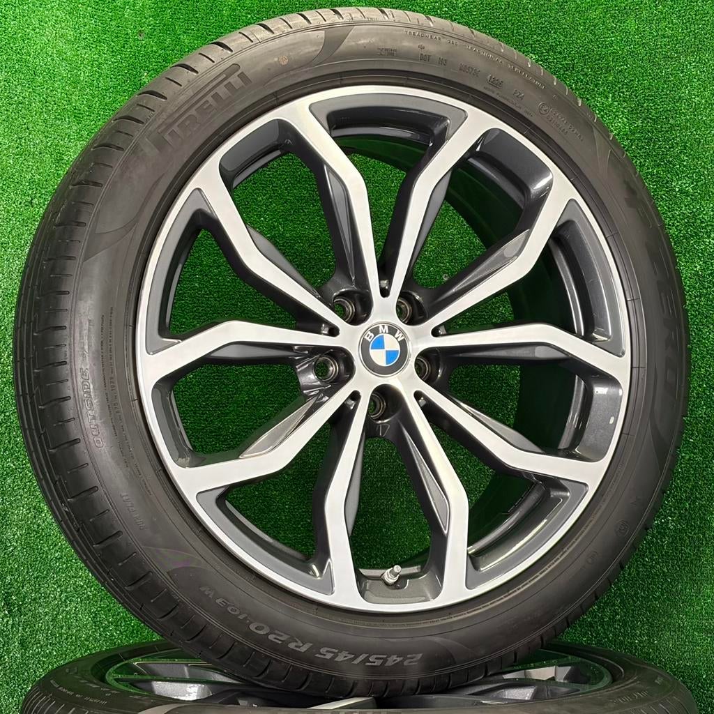 Originele 20 inch BMW style 695 velgen met banden X3 X4 G01, Banden en Velgen, Germany, Ophalen of Verzenden, Info@bmw.com