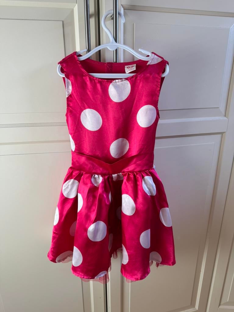 Verkleedkleren k3 jurk roze maat 116 studio 100, Ophalen of Verzenden, Zo goed als nieuw, 110 t/m 116, Meisje
