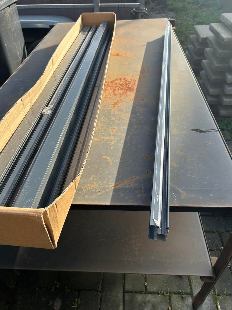 Rolluik geleiders 12 mm, Ophalen, Overige kleuren, Minder dan 100 cm, 100 tot 150 cm