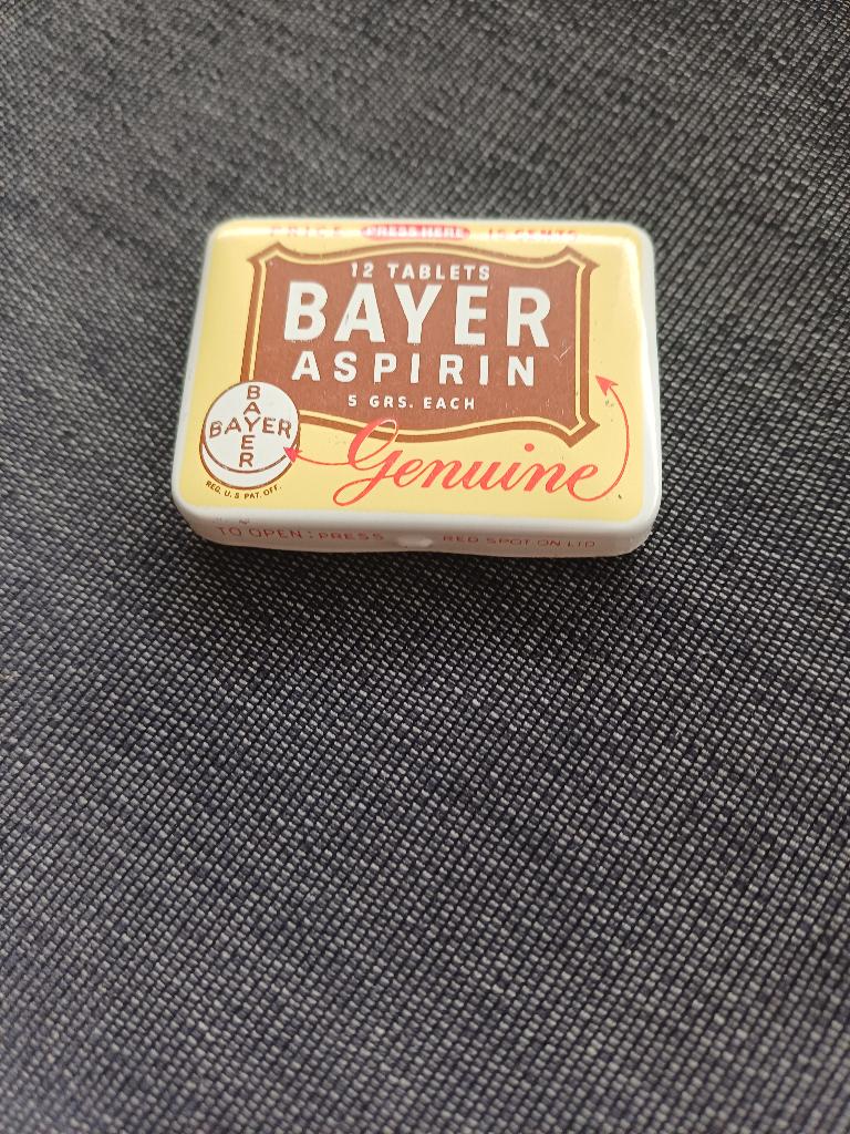 Amerikaans aspirineblikje, Ophalen of Verzenden, Landmacht, Amerika, Overige typen