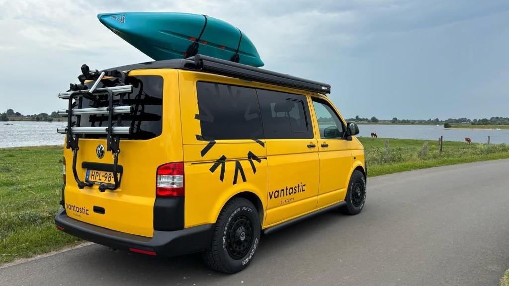 VW T5 California 4pers. hefdak 2013 - 67800km, Chemisch toilet, Volkswagen, Tot en met 2, Particulier