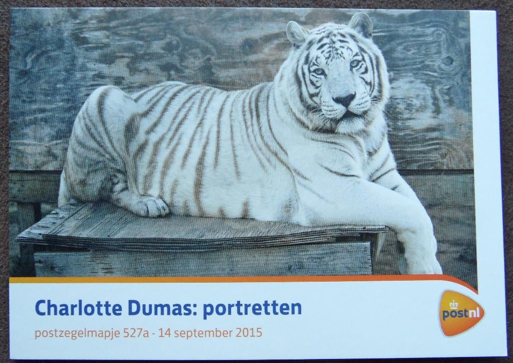 Postzegelmapje 527a - Charlotte Dumas – dierenportretten, Verzenden, Postfris