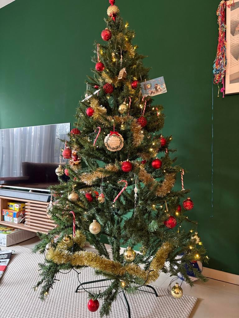 Kerstboom met verlichting | Christmas tree with lights, Ophalen