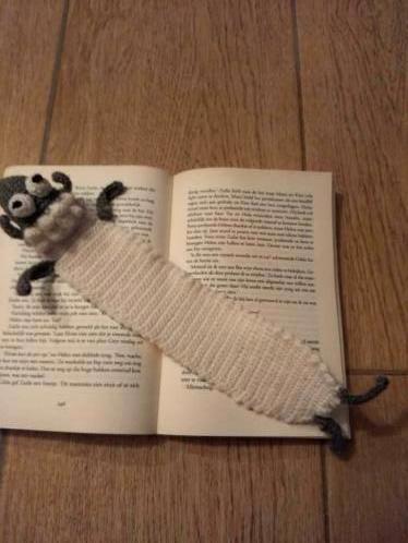 boekenlegger Simone Schaap, gehaakt, Hobby en Vrije tijd, Breien en Haken, Ophalen of Verzenden, Nieuw, Haken, Overige typen