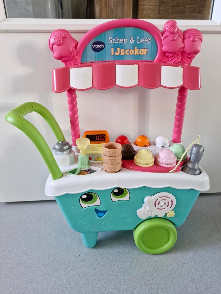 Vtech IJscokar - Schep en Leer!, Ophalen, Gebruikt, Kunststof, Speelkeuken-accessoire