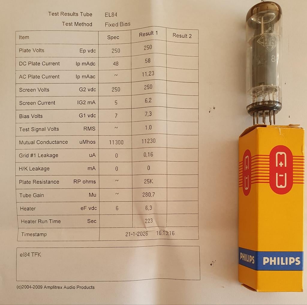 Buizen - Getest & Goed! (EL84, EZ80, EF86), Ophalen of Verzenden, Buis of Buizen