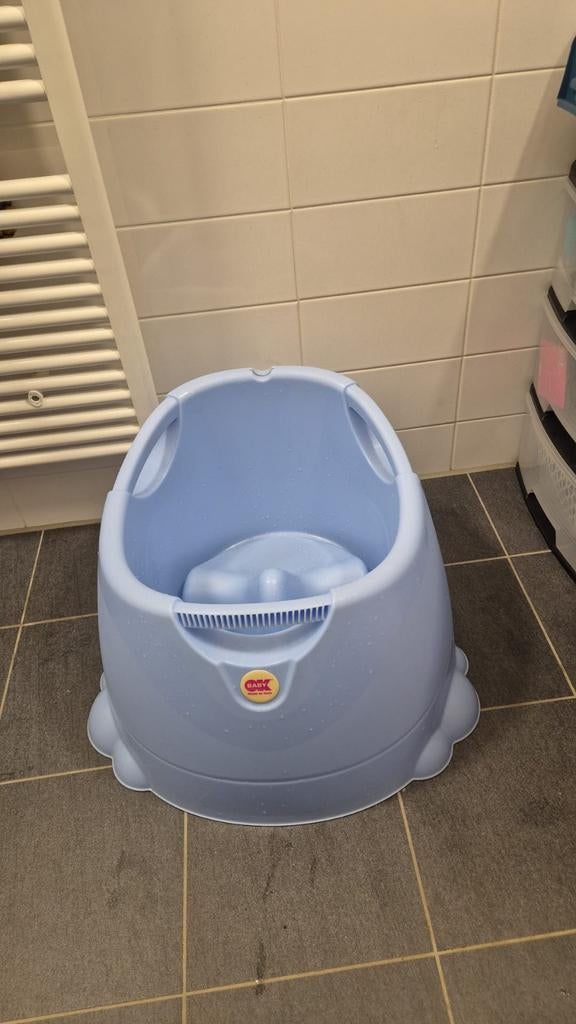 Okbaby Douchezitje - Veilig en Comfortabel, Zo goed als nieuw, Badzitje of Badring, Standaard, Ophalen