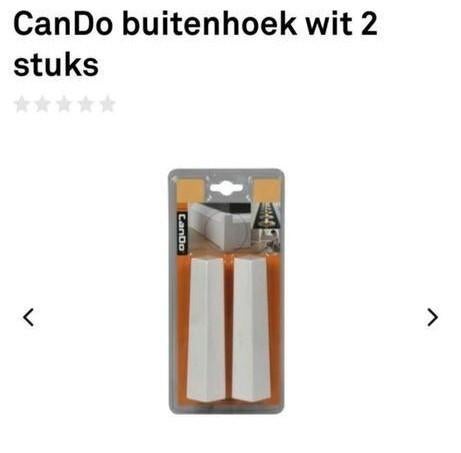 Cando Hoek Afwerking Plinten - 2 Stuks, Kunststof, Nieuw, Ophalen of Verzenden, Minder dan 100 cm