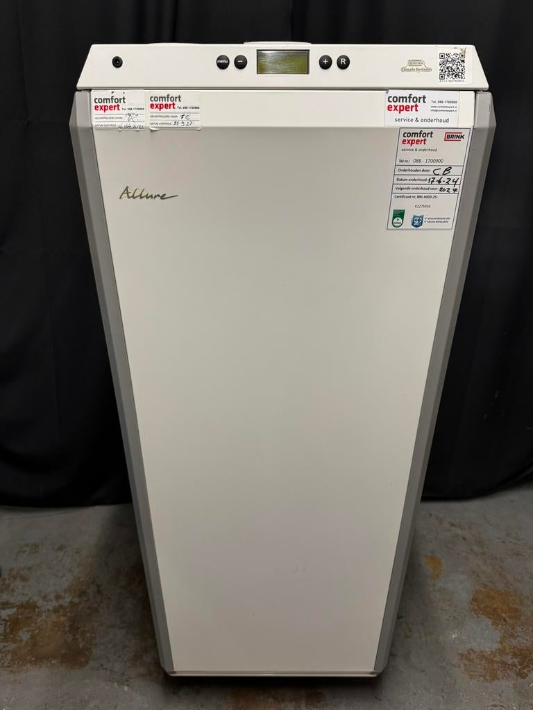 Brink Allure B25 HRD V5 Downflow 2100 m3/h BJ 09-2014 (ZGAN), Ophalen, Hoog rendement (Hr), Overige typen, Minder dan 60 cm