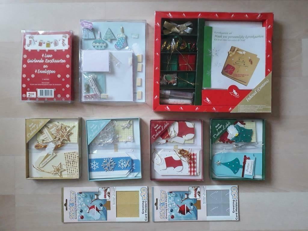 Nieuw, Doe het zelf kerstkaarten, Ophalen of Verzenden, Nieuw, Kerst, Overige typen