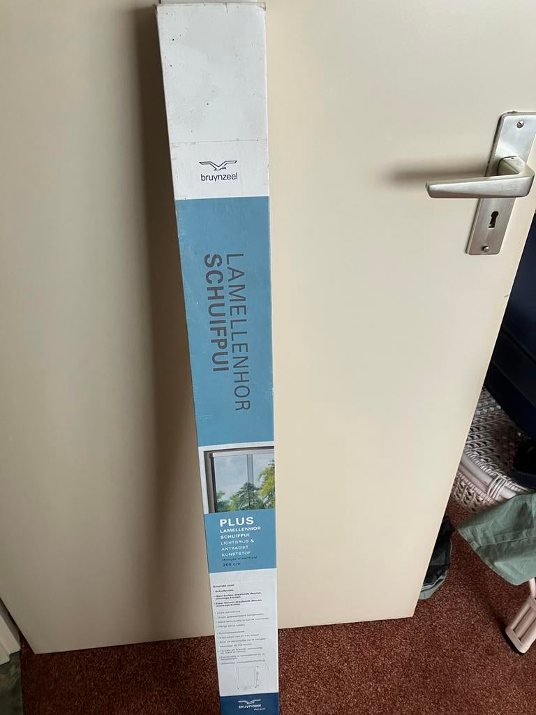 Bruynzeel Hordeur - Nieuw in doos!, Ophalen, Kunststof, 80 tot 100 cm, Hordeur