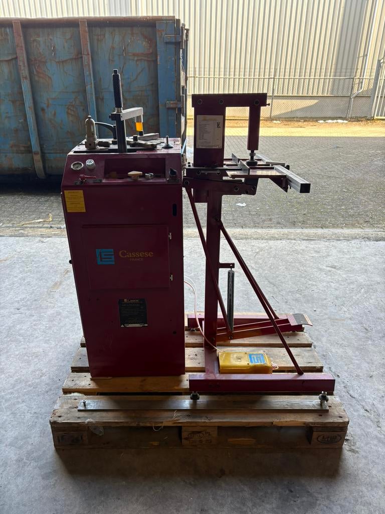 Cassesé CS 299M Ultra lijstenpers/underpinner professioneel, Ophalen of Verzenden