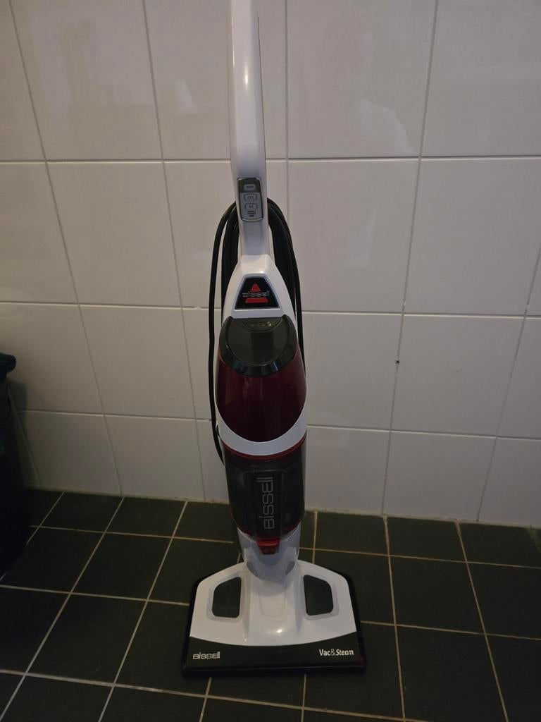 Bissel Vac & Steam - Stoomreiniger en stofzuiger, Gebruikt, Stofzuiger, Ophalen of Verzenden, Minder dan 1200 watt
