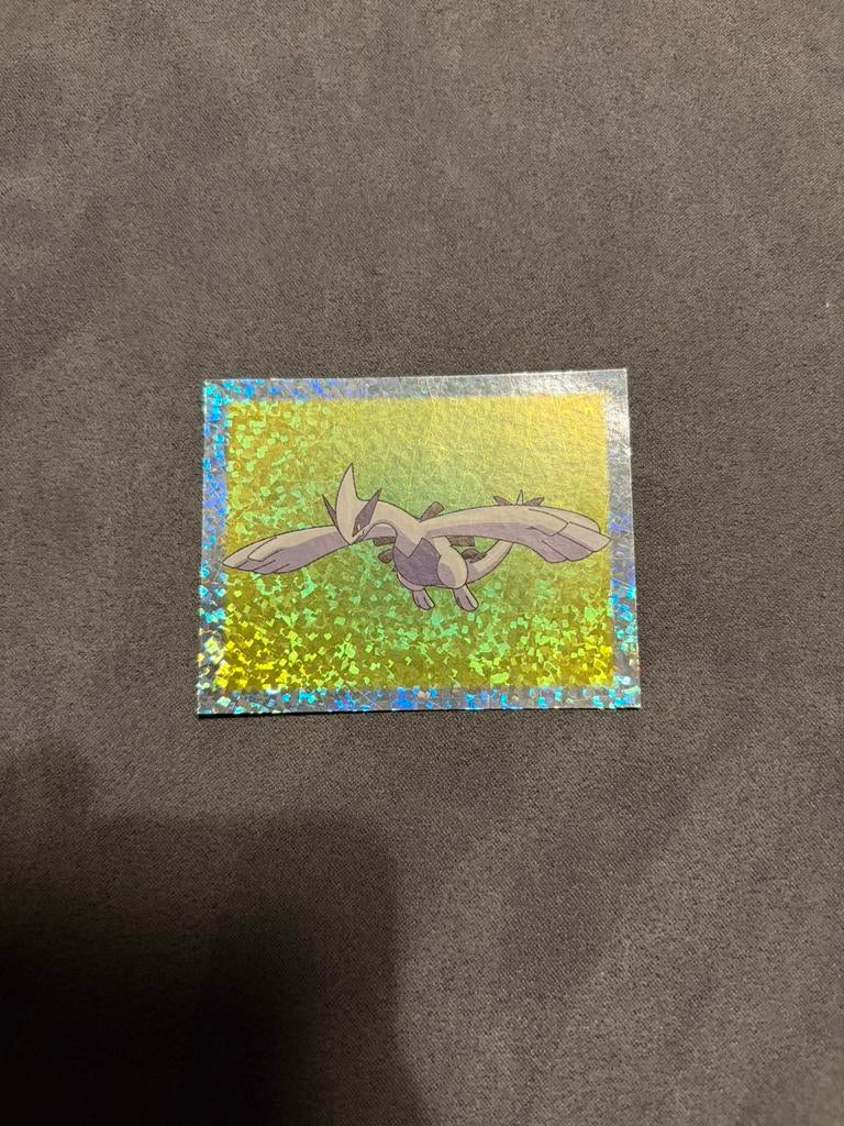 Pokemon Lugia 102 Merlin sticker 2001, Ophalen, Zo goed als nieuw