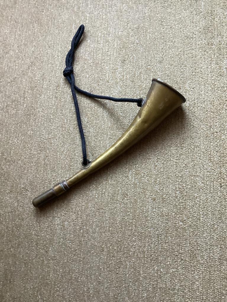 Signaalhoorn voor baanwerkzaamheden, Ophalen of Verzenden, Gebruikt, Trein, Overige typen