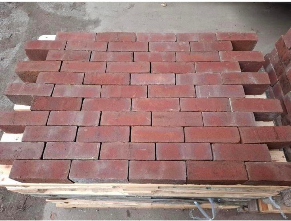 Gebakken dikformaat nieuw 72 m2, Ophalen, Keramiek, Klinkers, Nieuw