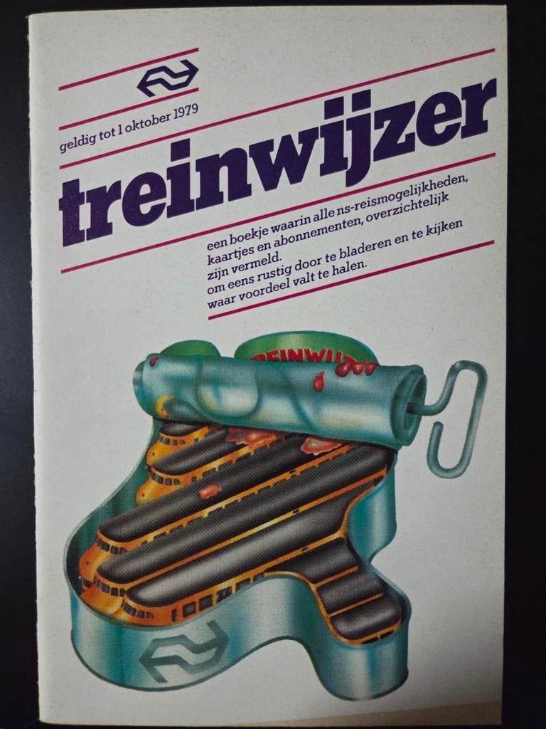 NS Treinwijzer 1979, Verzamelen, Ophalen of Verzenden